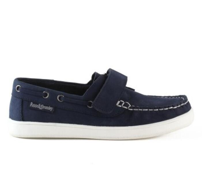 Russell And Bromley PORTSIDE V Velcro Boat Shoe Colour: Blue